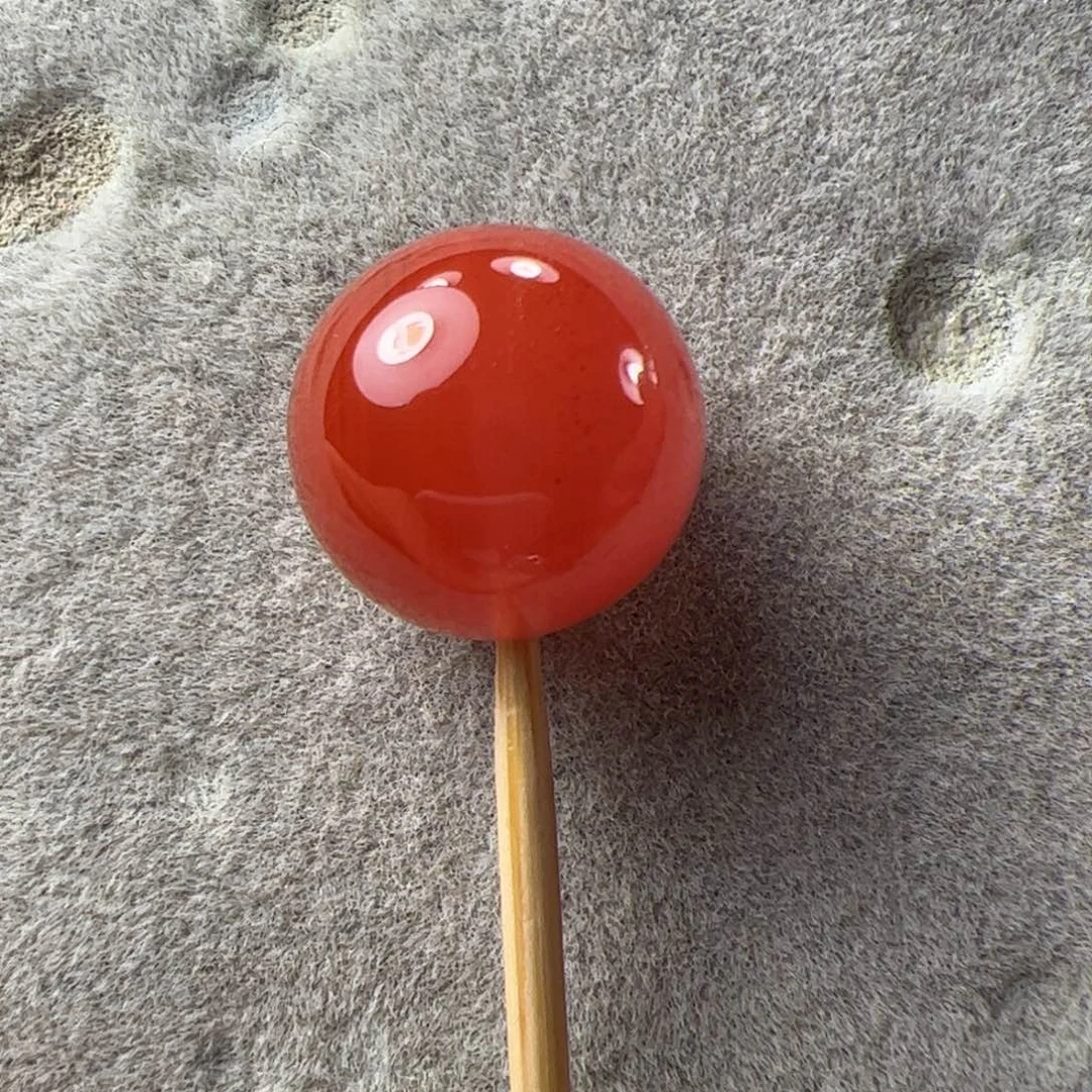 南红玛瑙未镶嵌12.8单珠