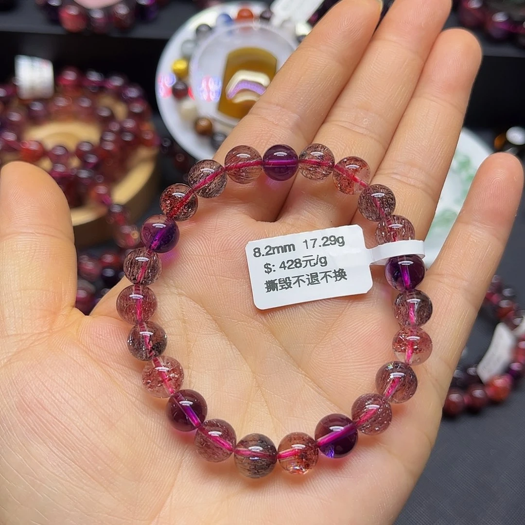 手链未镶嵌水晶柠***?