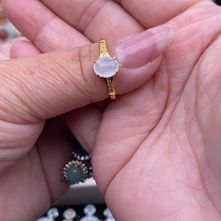 未镶嵌戒指翡翠一****5缅甸