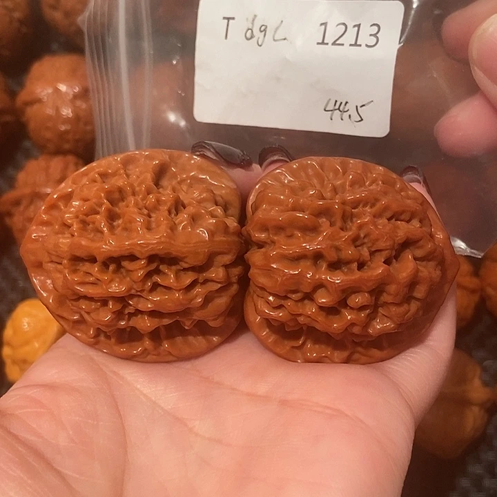 文玩核桃吊坠官帽44