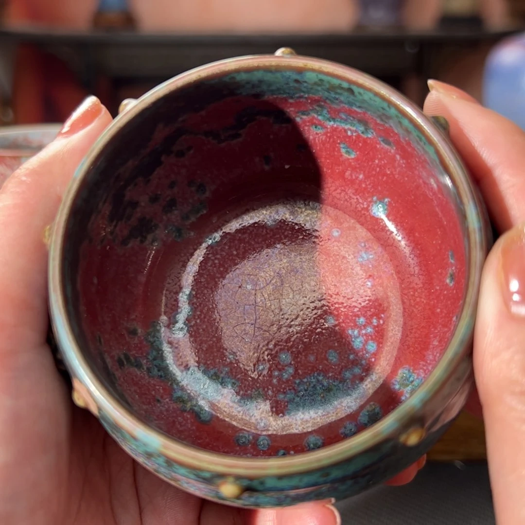 摆件卧*钧瓷艺术作品