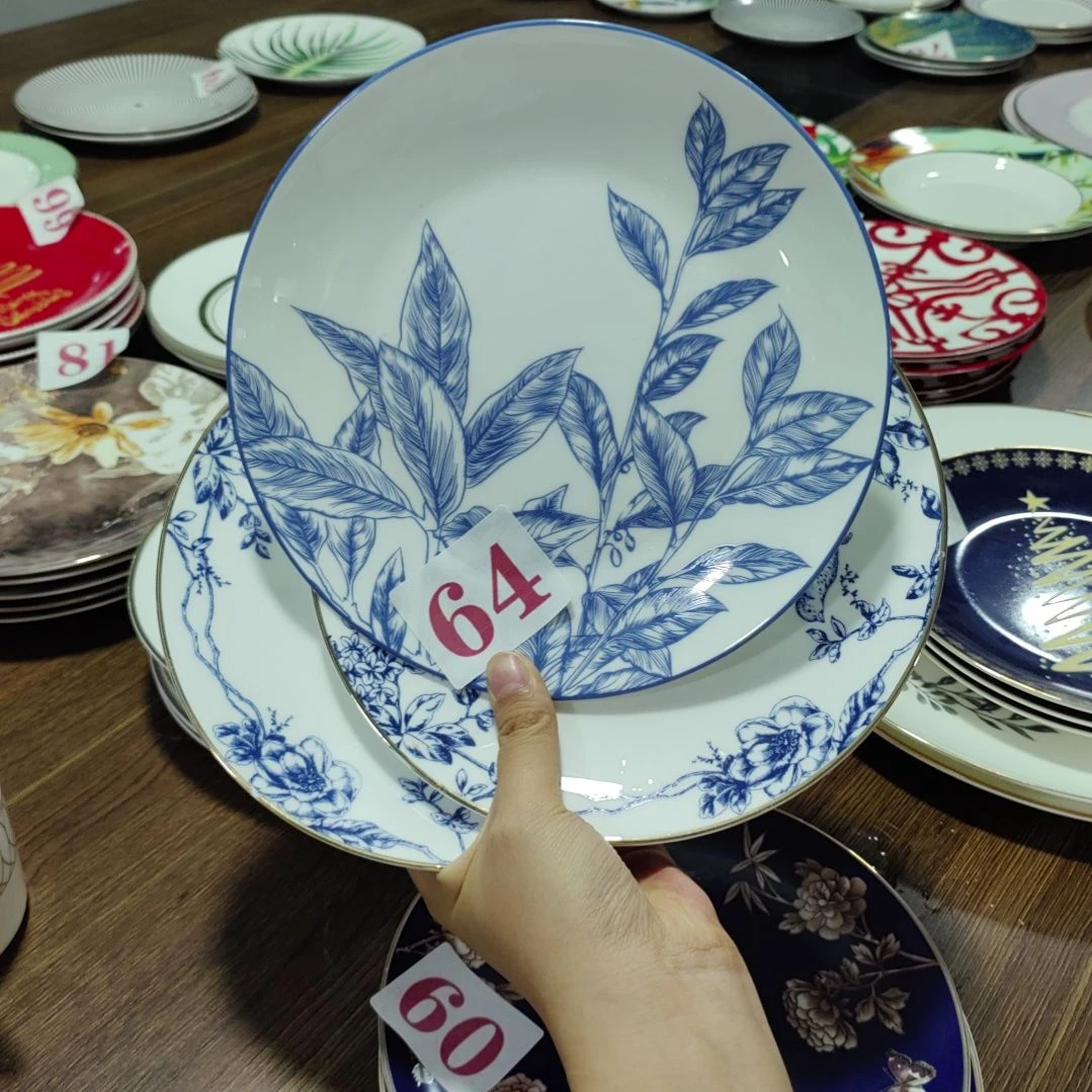 36%以上骨粉骨瓷8寸微瑕疵盘