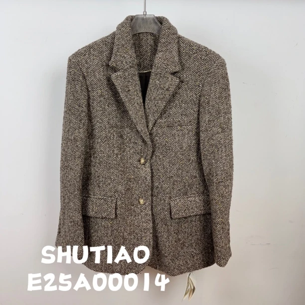 【SHUTIAO】2024秋冬：新款小众设计款外套E25A00014