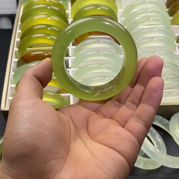 蛇纹石玉合金手镯55