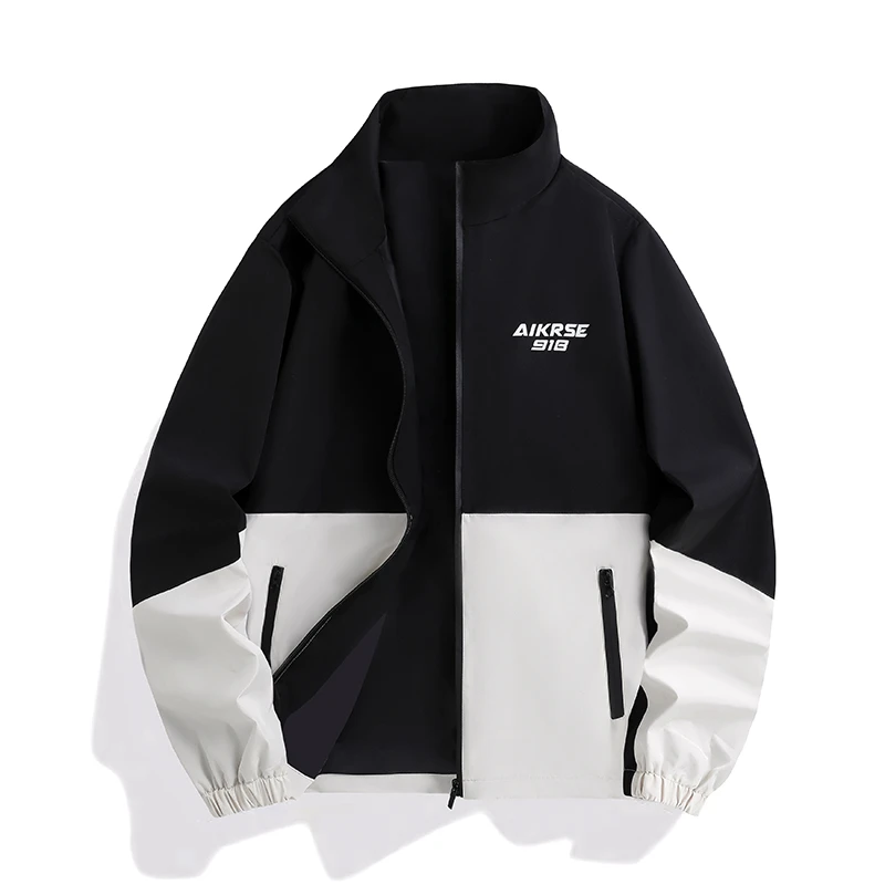 冲锋衣男款外套春秋2025新款潮牌工装夹克男女户外防风防水登山服