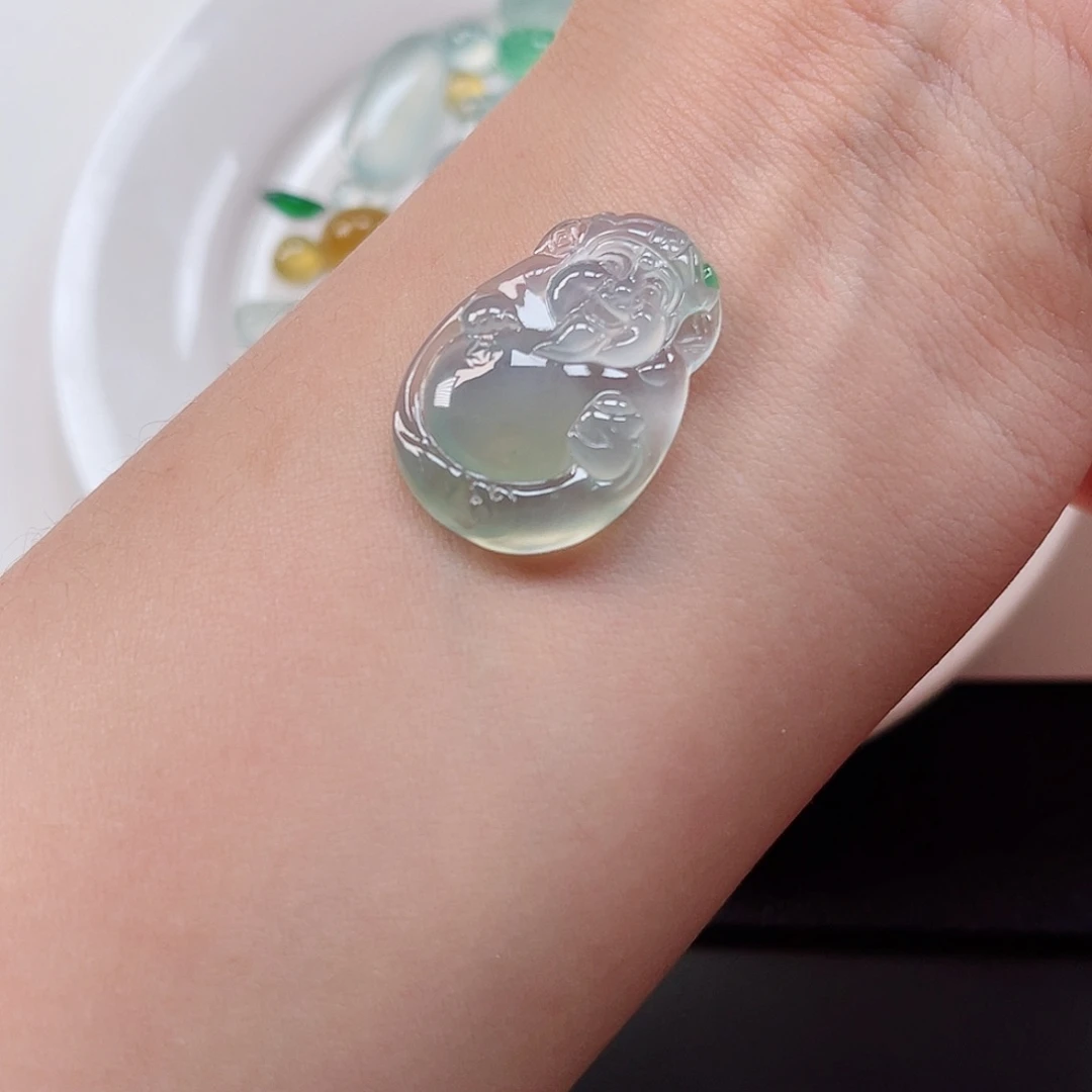 翡翠裸石纯天然A货缅甸翡翠