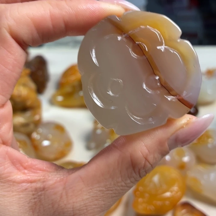 未镶嵌吊坠(不含链)玛瑙/玉髓