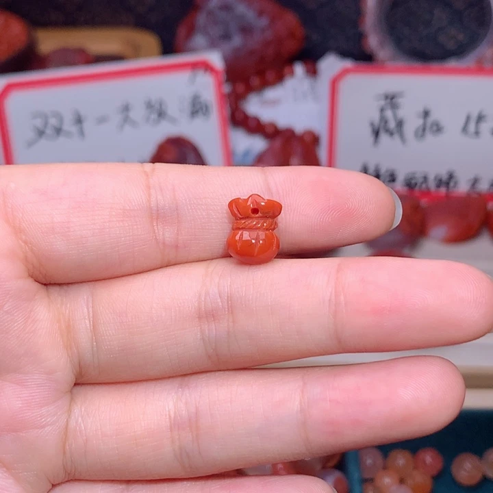 南红玛瑙未镶嵌南红福袋