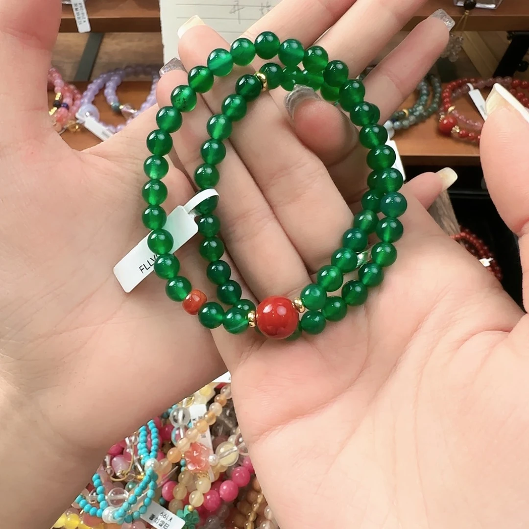 未镶嵌手链玛瑙/玉髓哈***特FLLV002