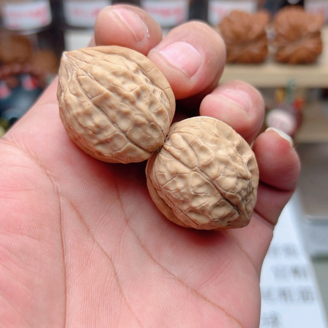 吊坠文玩核桃32尺全品龟甲纹