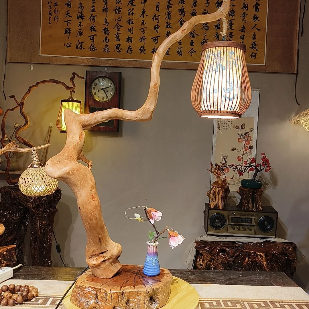 哇***.木随形意境摆件茶灯