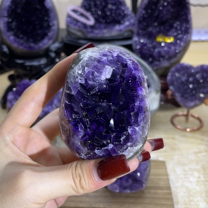 未镶嵌大型摆件（非配饰）紫晶