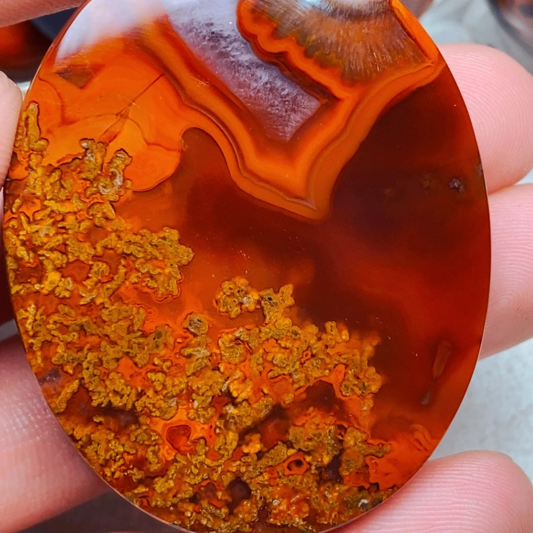 心***望玛瑙/玉髓未镶嵌颈饰