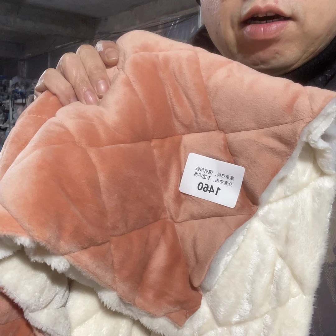 宽1.75米尘土脏加厚款双面毛绒绗棉1米价1460