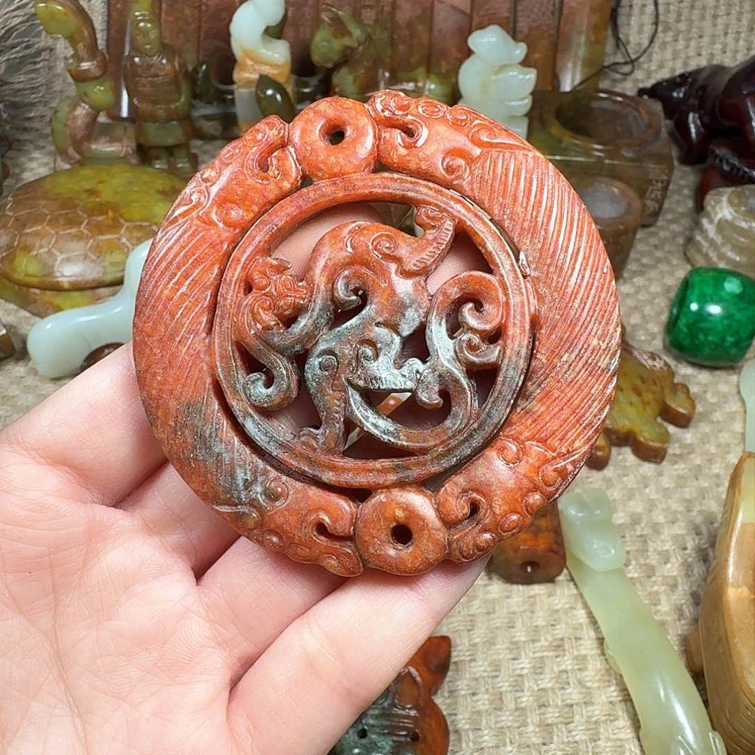 白玉菩提吊坠挂件