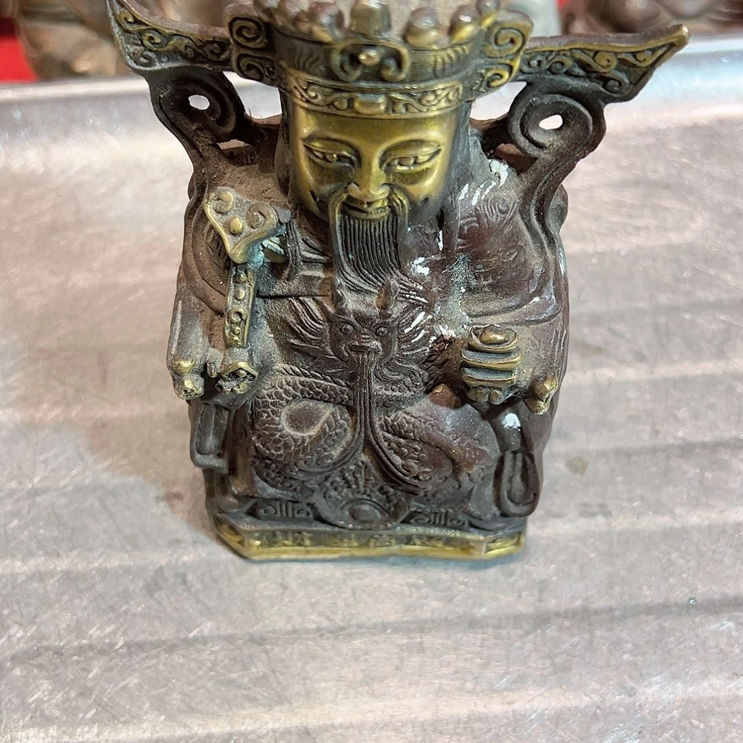 地****》黄铜摆件工艺品，