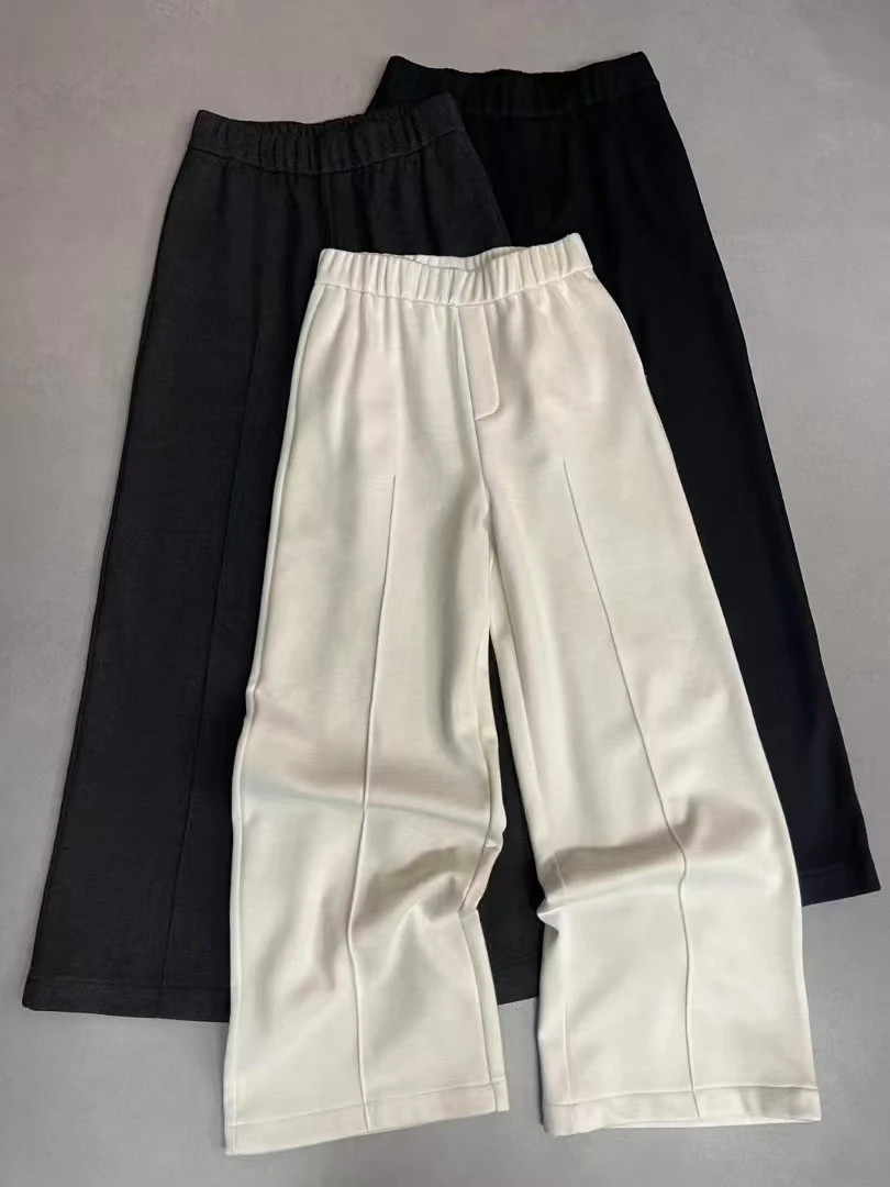 邹先森6210-28杭州高品质加绒厚款直筒裤新年裤拖地裤