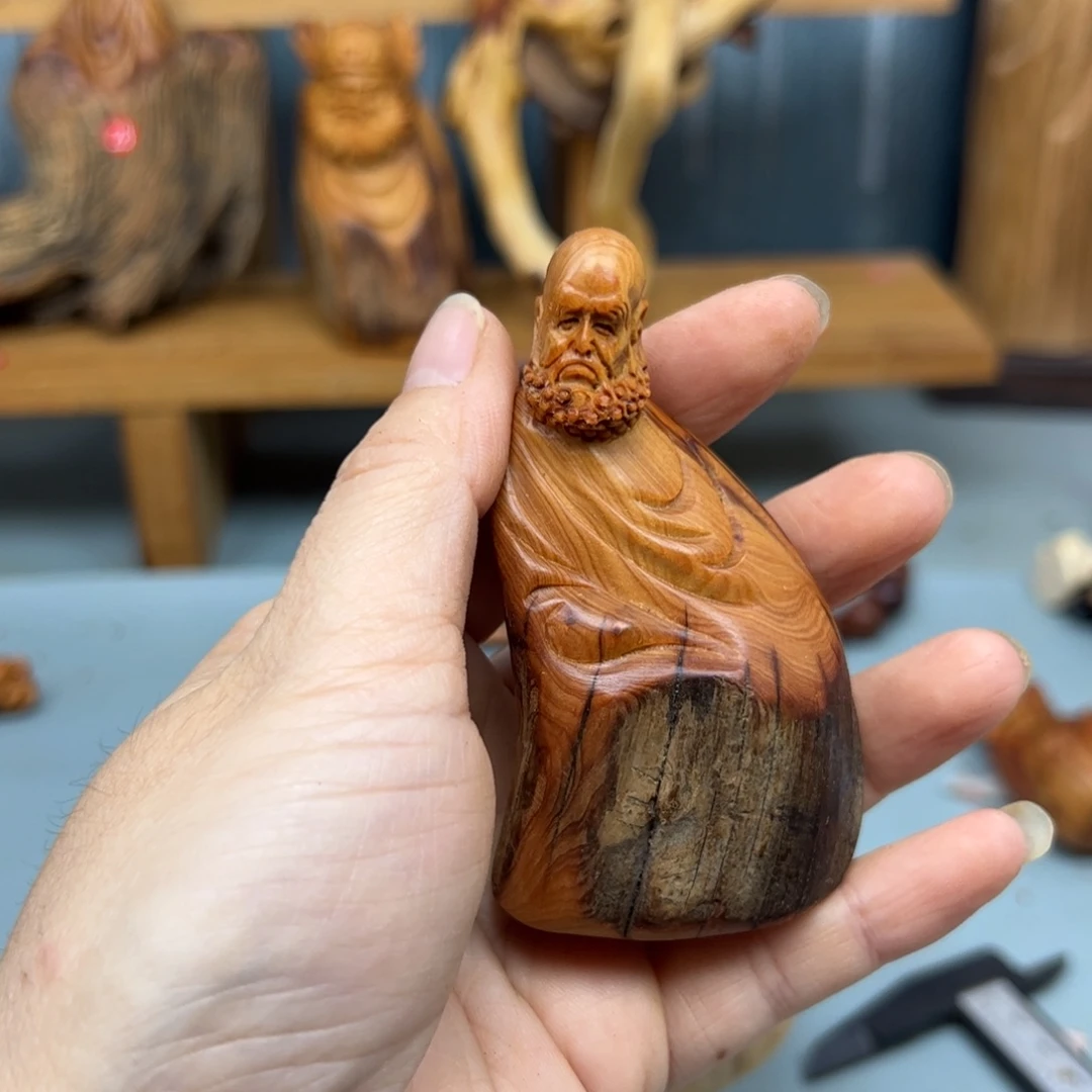 柏木崖柏木摆件手把件24