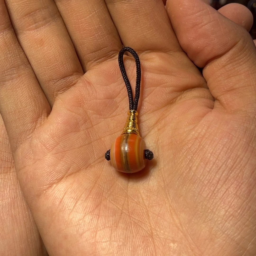 玛瑙/玉髓单珠未镶嵌