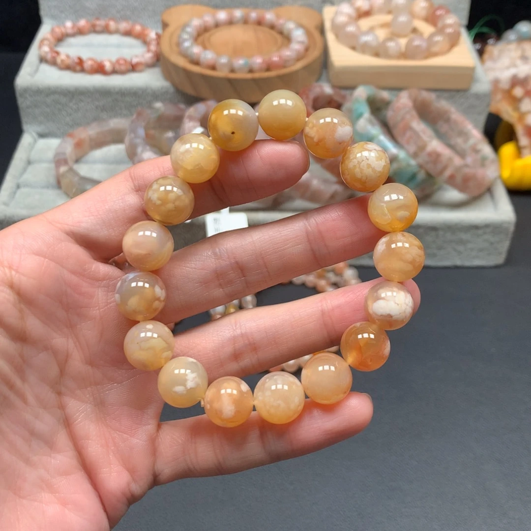 玛瑙/玉髓未镶嵌手链