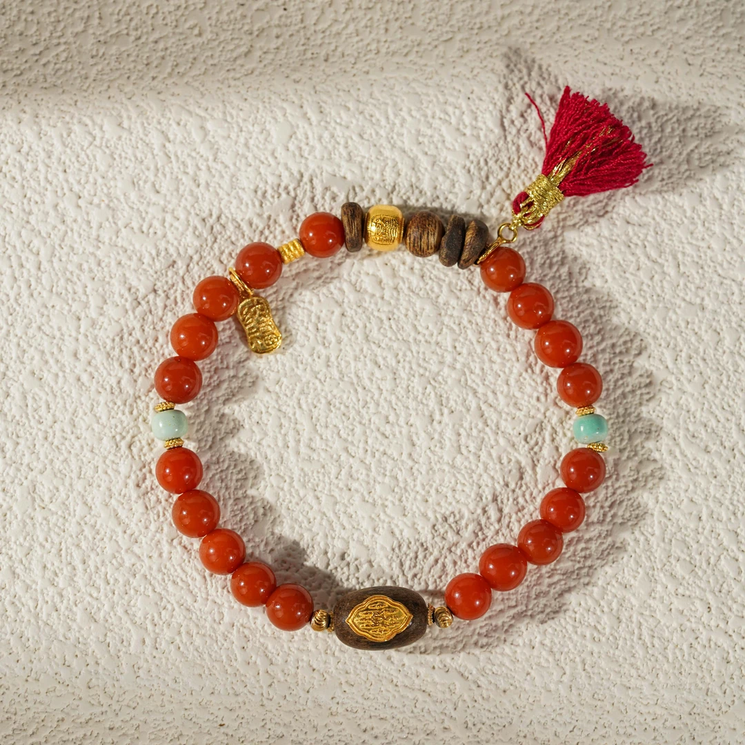 【黔途无量】海南绿奇楠沉香手串（天然珠宝多样性发其一）