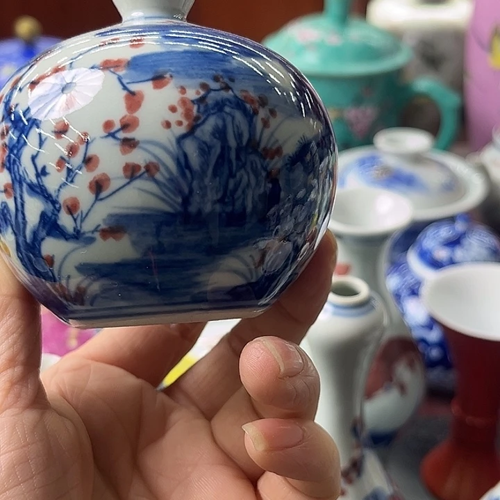摆件景德镇陶瓷老厂瓷56
