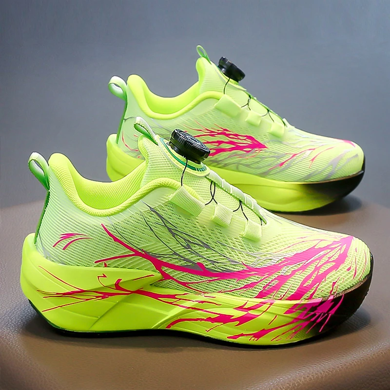 ABC男童鞋子篮球鞋2025秋冬新款透气训练儿童跑步运动鞋学生球鞋