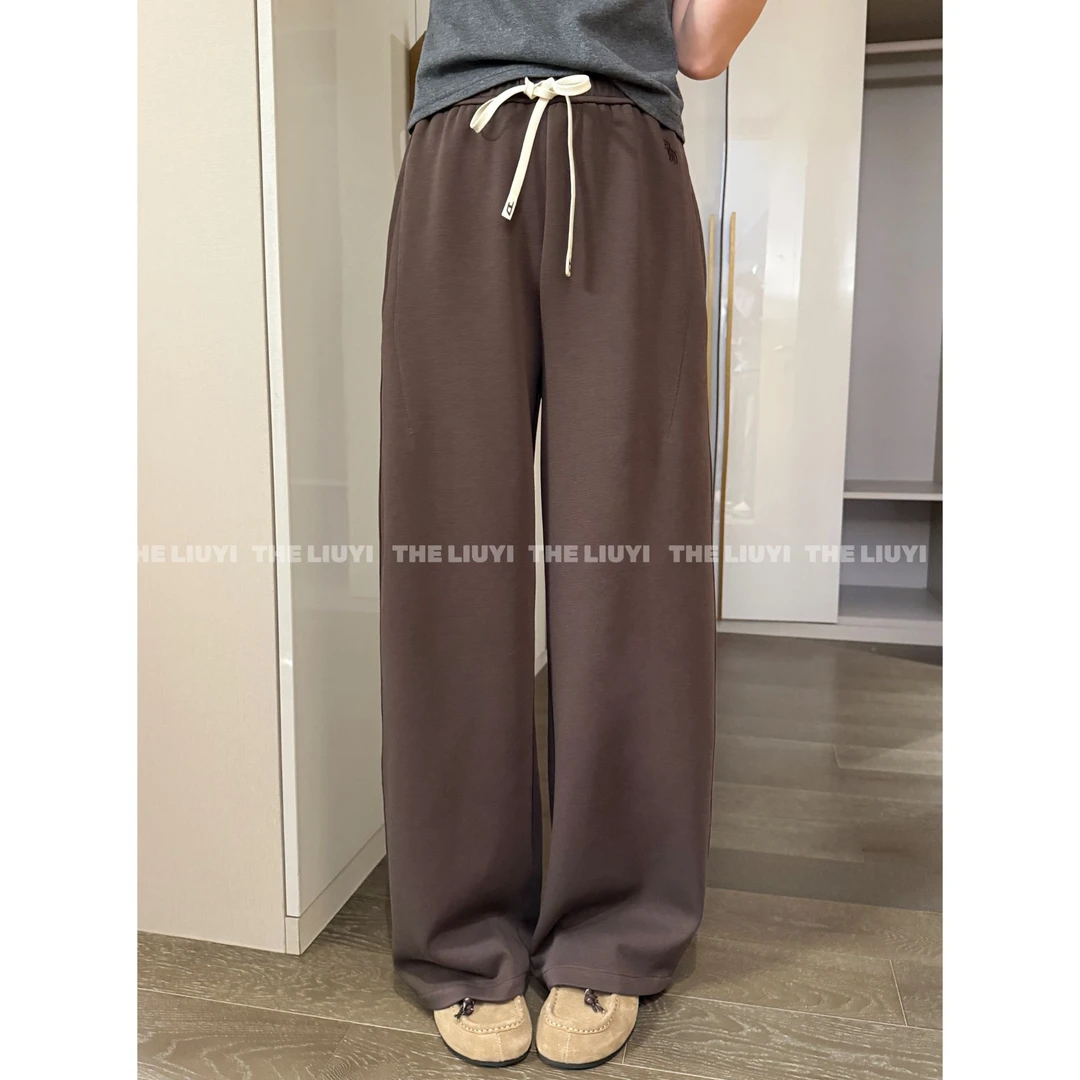 【LIUYI】香蕉卫裤~高腰显瘦弯刀休闲裤580714