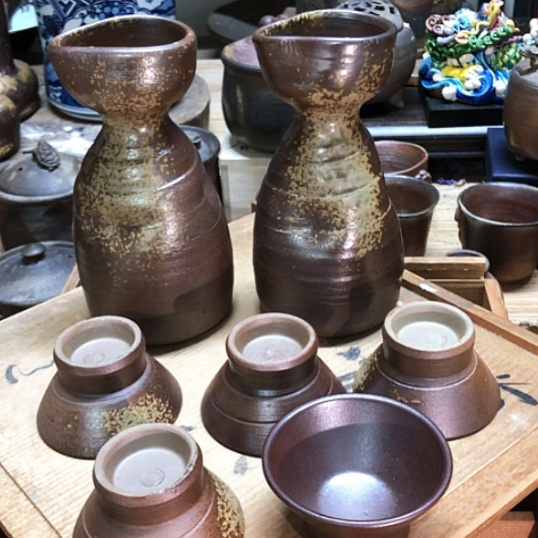 【闪购商品】碗木村陶峰酒具备前烧