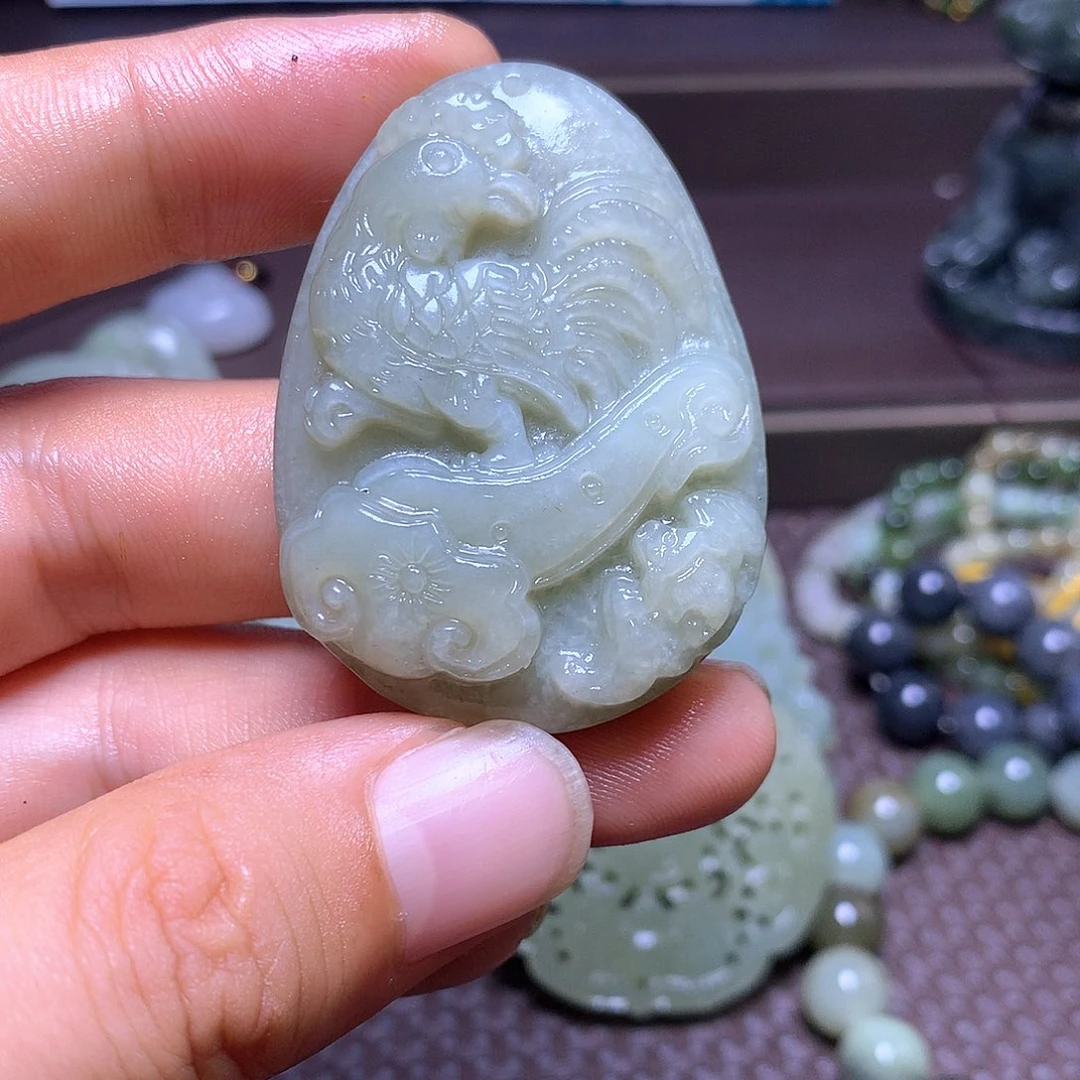颈饰未镶嵌和田玉
