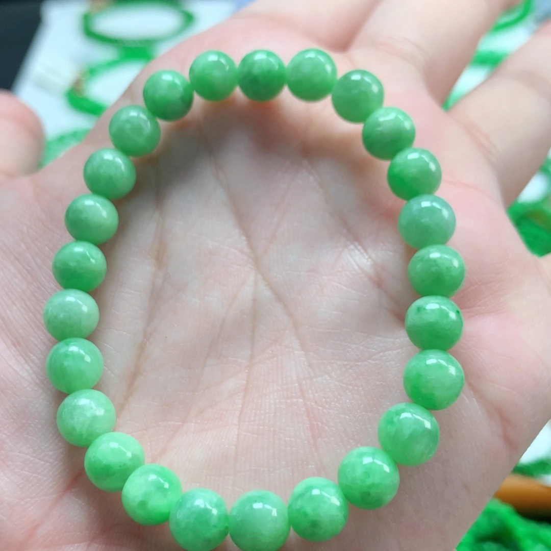 翡翠未镶嵌手链翡翠