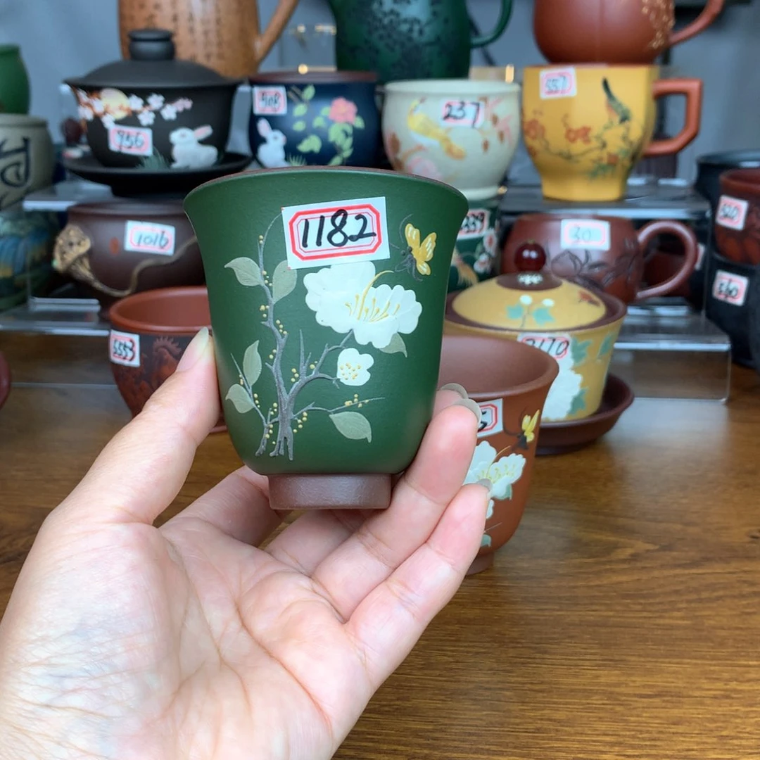 茶杯紫砂宜兴紫砂茶具