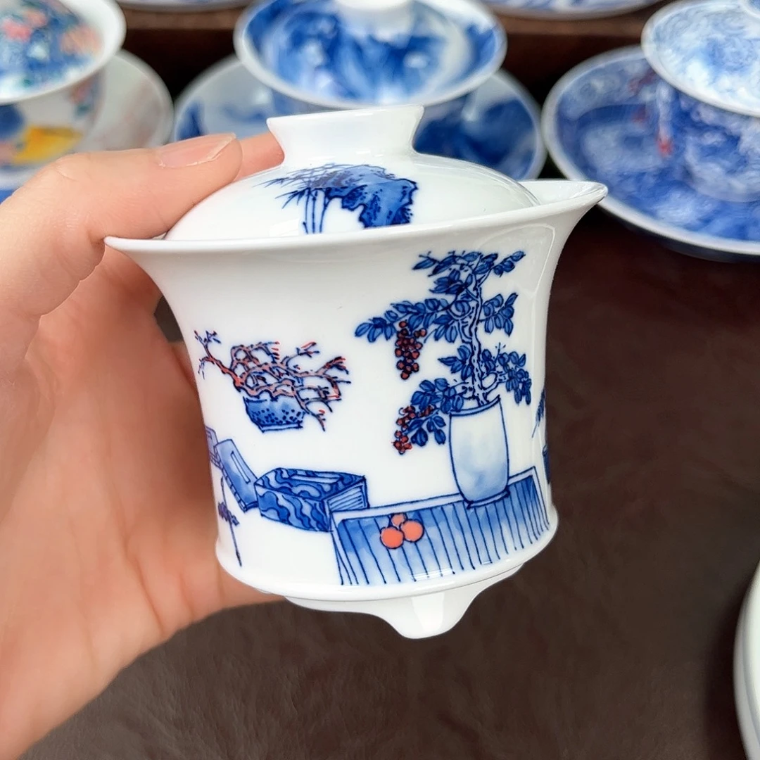 手绘高温瓷器瓷器