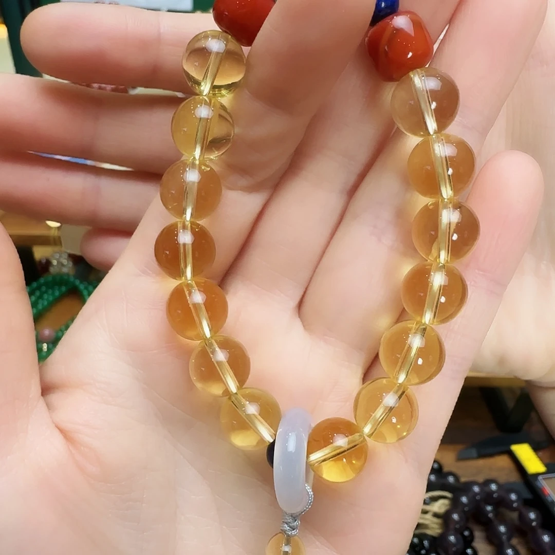 未镶嵌手链玛瑙/玉髓大**?黄水