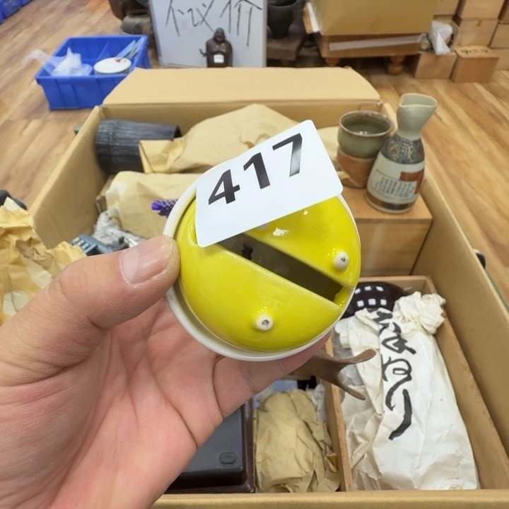 瓷片工艺品摆件瓷器摆件正能量