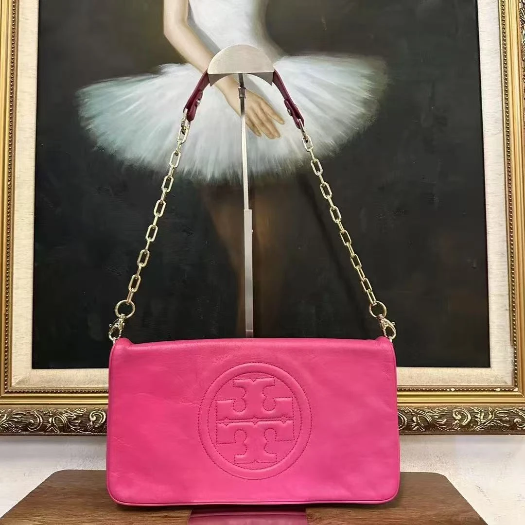 95新 TORY BURCH/汤丽柏琦 tb汤丽柏琦单肩包/006393/尺寸30*17