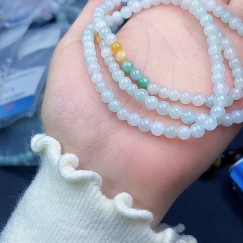 未镶嵌手链翡翠翡翠