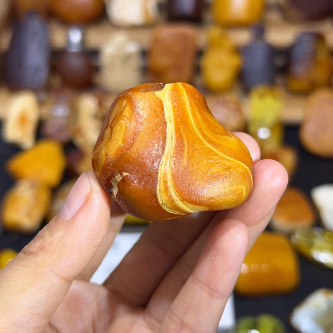 定制琥珀未镶嵌琥珀蜜蜡