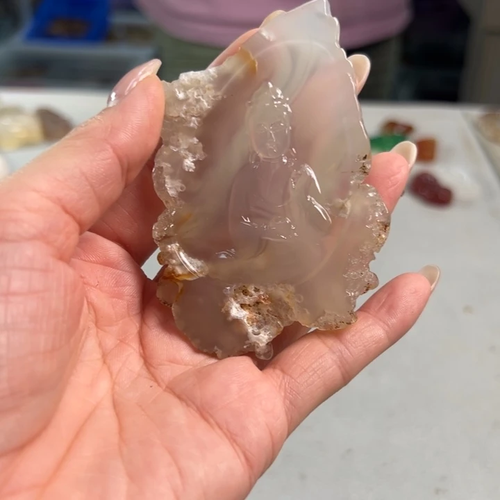 玛瑙/玉髓吊坠(不含链)未镶嵌