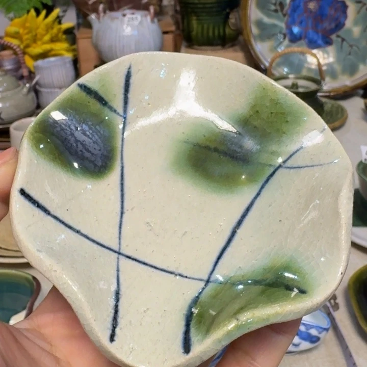 陶泥一个小碟子好看的