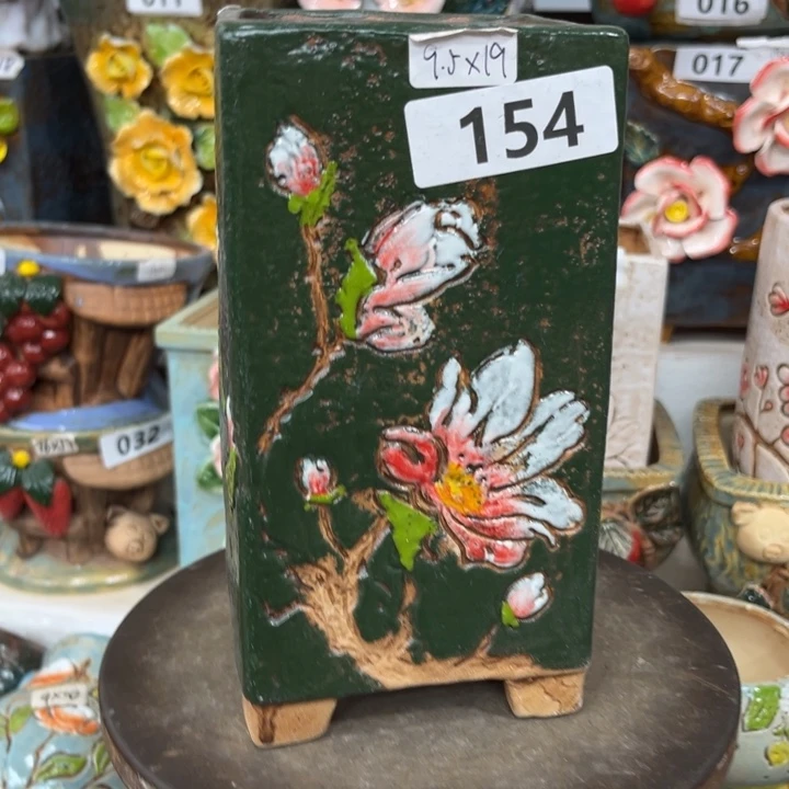 紫砂花盆粗陶材质多肉花盆