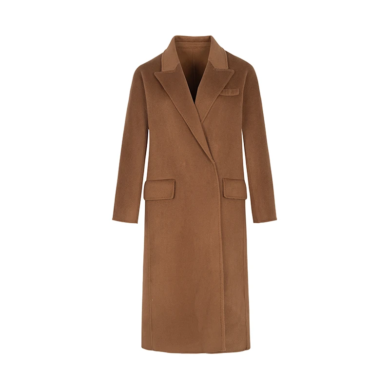 【直播专享】商场同款新品100%绵羊毛双面呢大衣N2110B34152