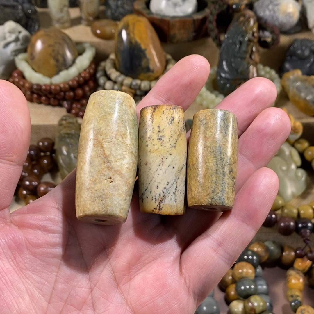 岫岩河磨玉（透闪石质玉）未镶嵌挂件