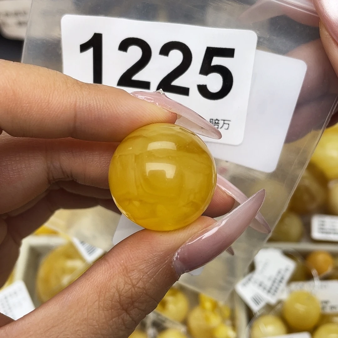 蜜蜡未镶嵌珠宝奇石粉23.1