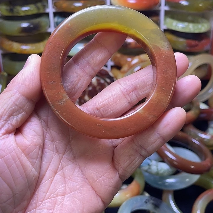 蛇纹石玉合金手镯