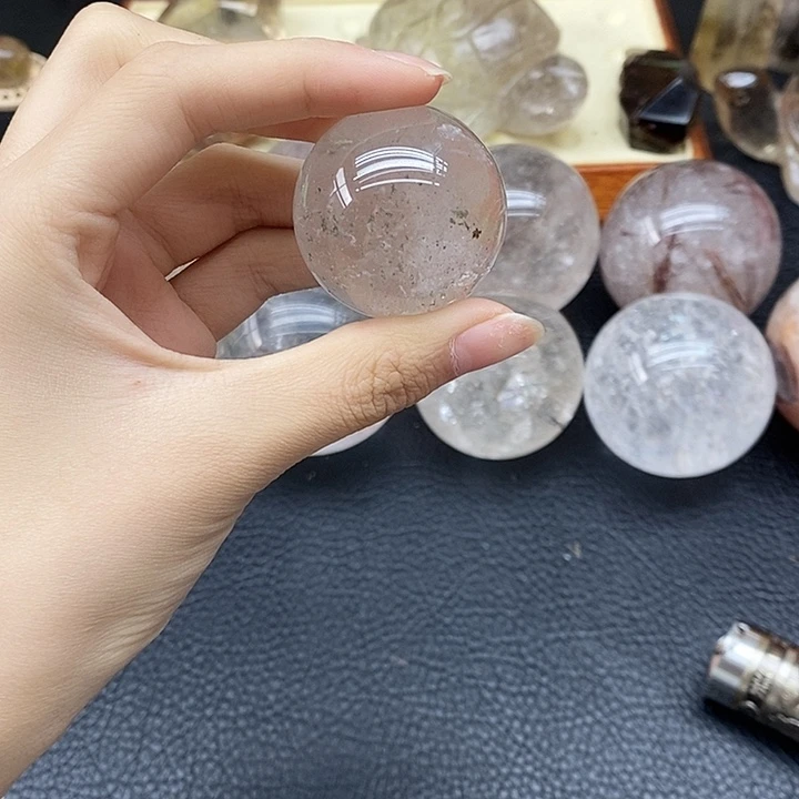 未镶嵌水晶珠宝半成品85水晶石