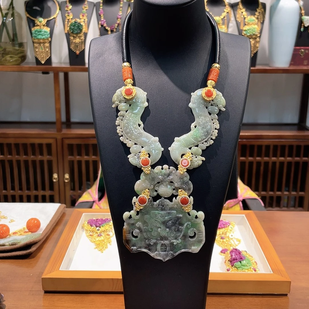 锦纶非金属吊坠仿古