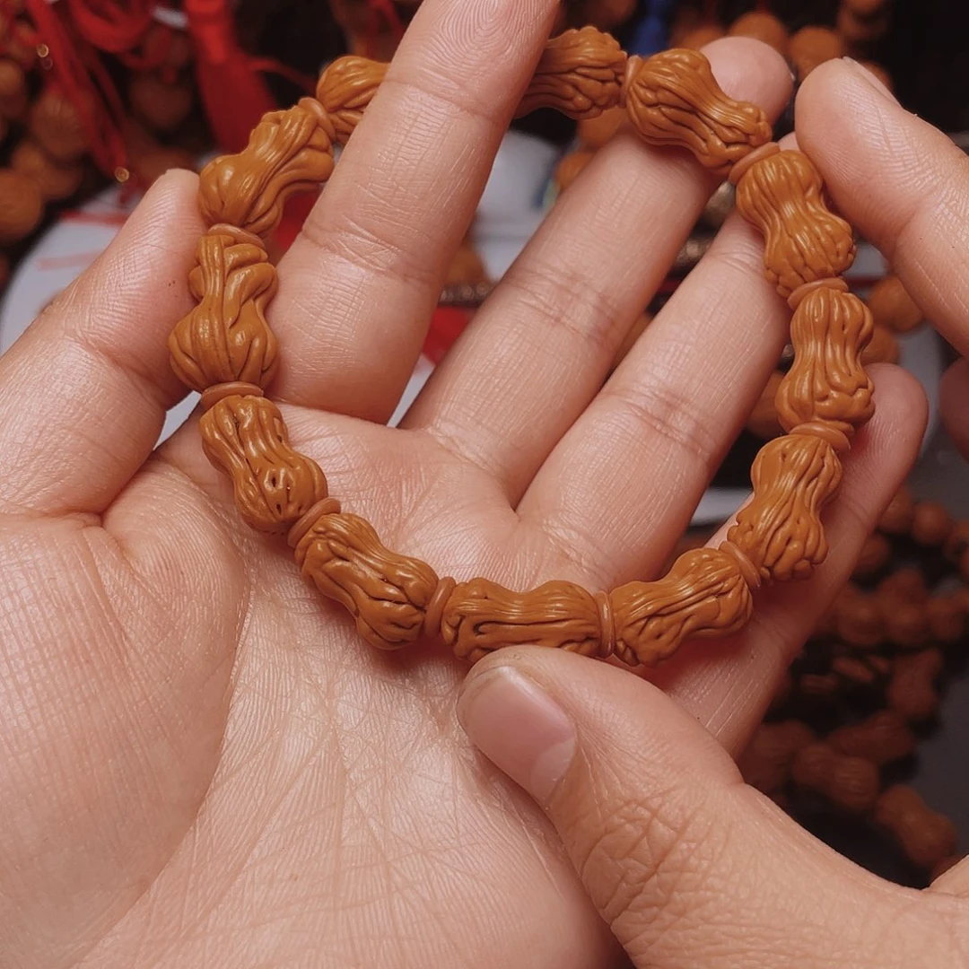 吊坠桃核龙纹桃枭