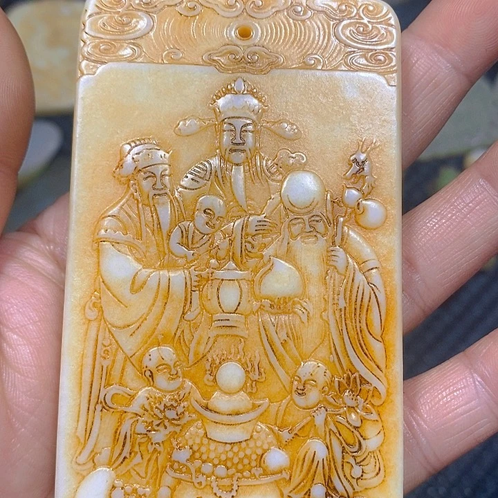 吊坠白玉菩提精选