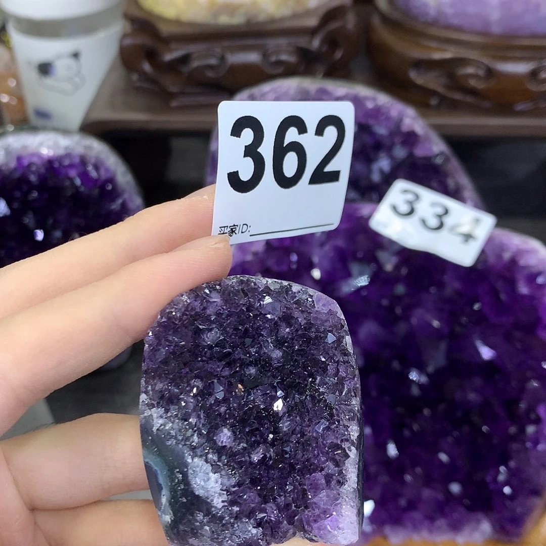 紫晶珠宝半成品未镶嵌362